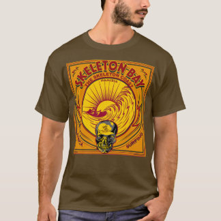 T-SHIRT SKELETON BAY SURF SKELETON CÔTE NAMIBIE AFRIQUE