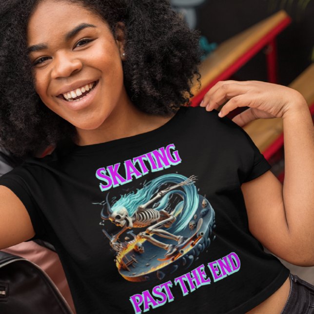 T-shirt Skeleton En Enfer (Créateur téléchargé)