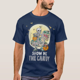 T-shirt Skeleton équitation maman Dinosaur T re pompe d'Ha