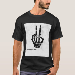 T - SHIRT SKELETON HAND FRIEDEN
