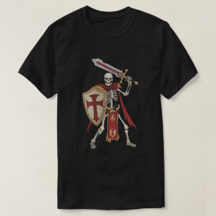 T-shirt Skeleton Knight