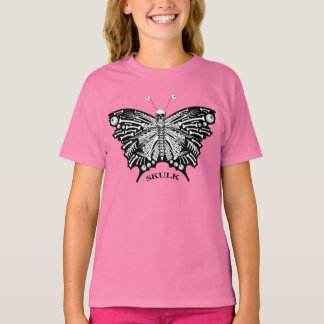 T-shirt SKELETON - Papillon à écaille