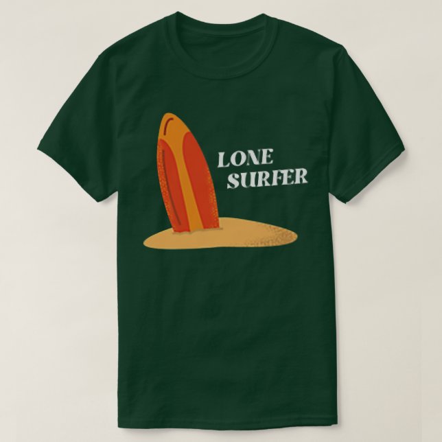 T-shirt Skeleton Surfer Rester Chaud (Design devant)