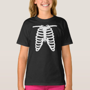 T-shirt Skeleton Torso Halloween