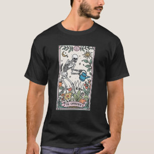 T-shirt Skeleton Waters Plantes Drôle Plante Jardinage Gar