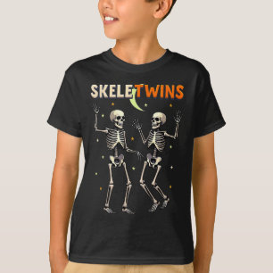 T-shirt Skeletwins Spirit Week Twins Day Dancing Skeletons