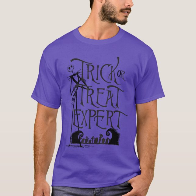 T-shirt Skellington Trick or Treat Halloween (Devant)