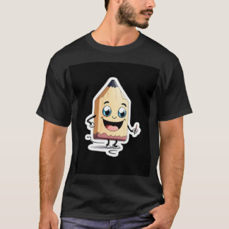 T-shirt Sketchy Amusement avec Pal crayon