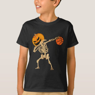 T-shirt Sketll Dabbing Skeleton Men Boys Halloween Sketll