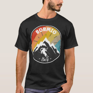 T-shirt Ski À Bormio Italie