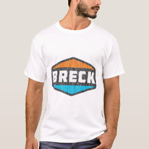 T-shirt Ski à Breck Breckenridge Ski Colorado Planche à ne