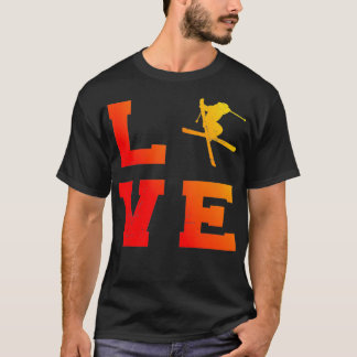 T-shirt Ski acrobatique Ski Saut Freestyle Ski Freestyle