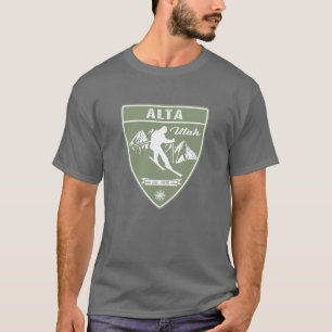 T-shirt Ski Alta Utah