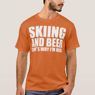 T-shirt Ski amusant