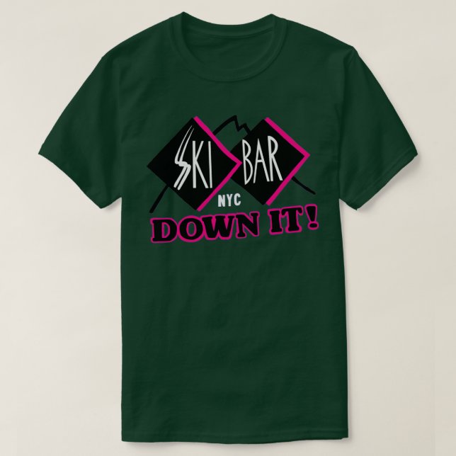 T-shirt Ski bar nyc (Design devant)