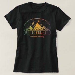 T-shirt Ski Bittersweet rétro