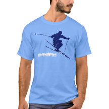 Ski bleu de neige de Loveland