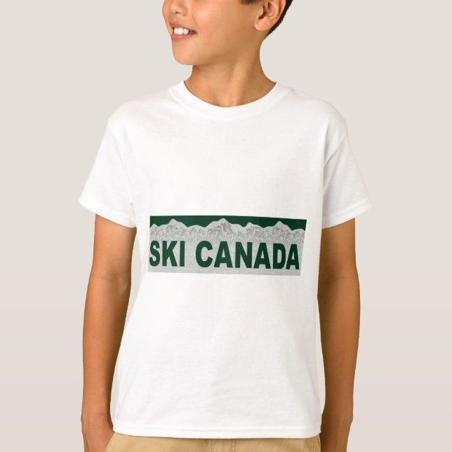 T-shirt Ski Canada (Devant)