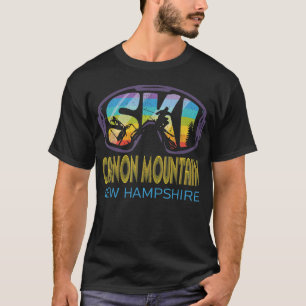 T-shirt Ski Cannon Mountain New Hampshire Vacances ski