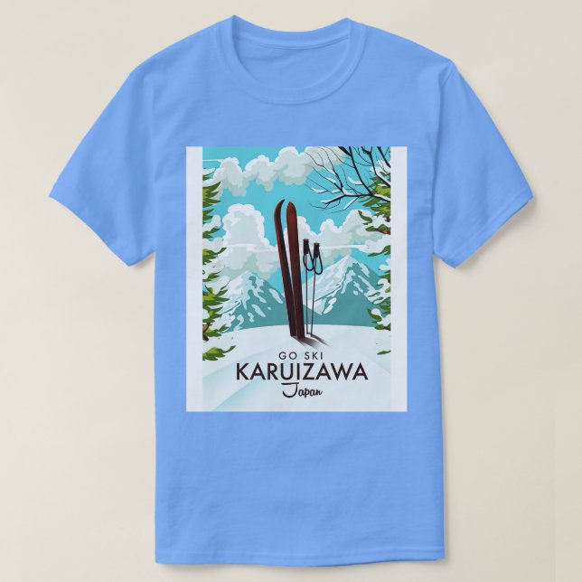 T-shirt Ski de Karuizawa (Design devant)