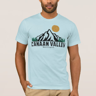 T-shirt Ski de la Vallée du Rétro