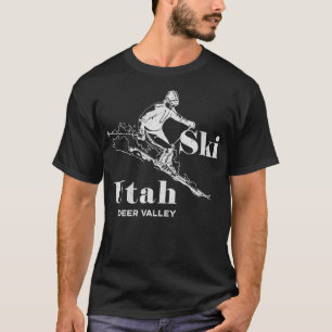 T-shirt Ski de l'Utah Deer Valley