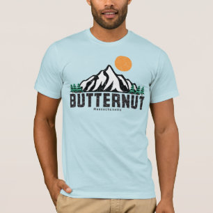 T-shirt Ski de montagne de Butternut Retro