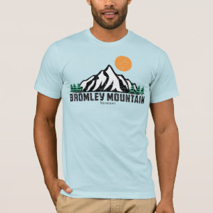 T-shirt Ski de montagne Retro Bromley