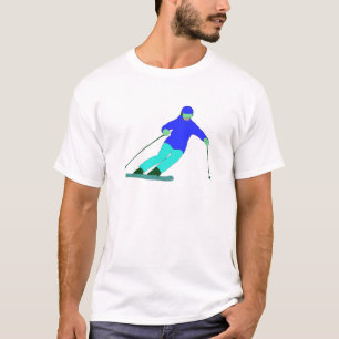 T-shirt Ski de neige
