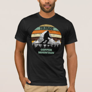 T-shirt Ski De Neige Colorado Fields