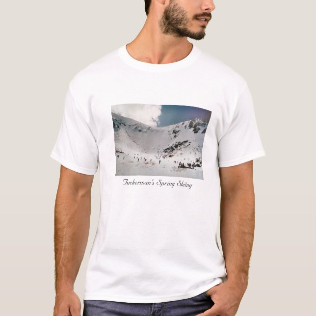 T-shirt ski de printemps de Tuckerman (Devant)