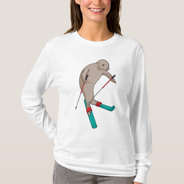 T-shirt Ski de Seal (Devant)