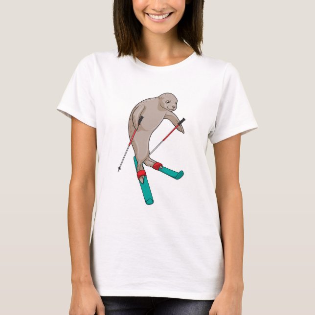 T-shirt Ski de Seal (Devant)