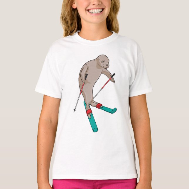 T-shirt Ski de Seal (Devant)
