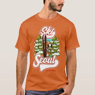 T-shirt Ski de Séoul Corée du Sud