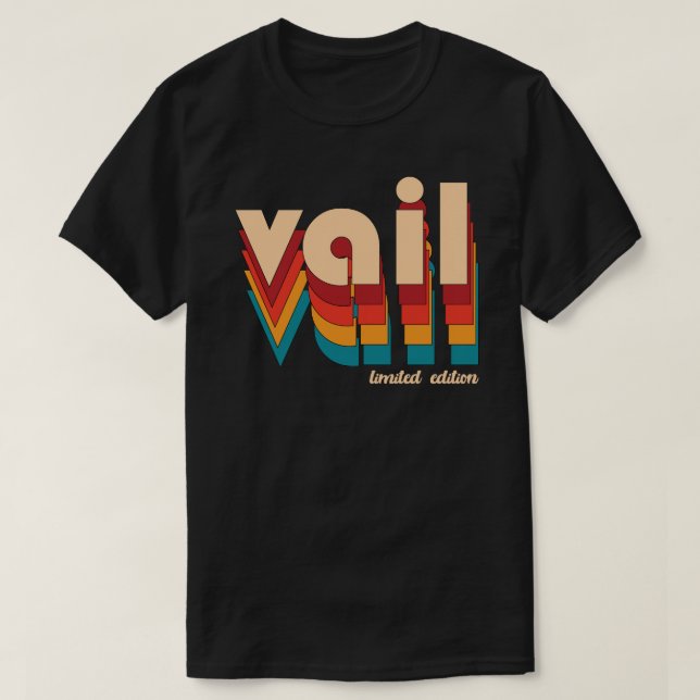 T-shirt Ski de Vail (Design devant)