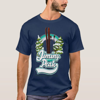 T-shirt Ski du Massachusetts de Jiminy Peak