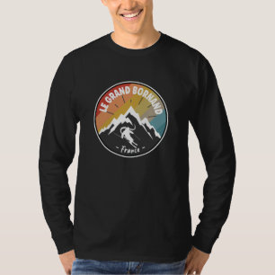 T-shirt Ski En France Le Grand Bornand