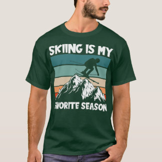 T-shirt Ski Est Ma Saison Préférée1