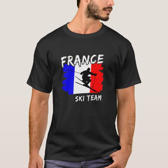 T-shirt Ski France (Devant)