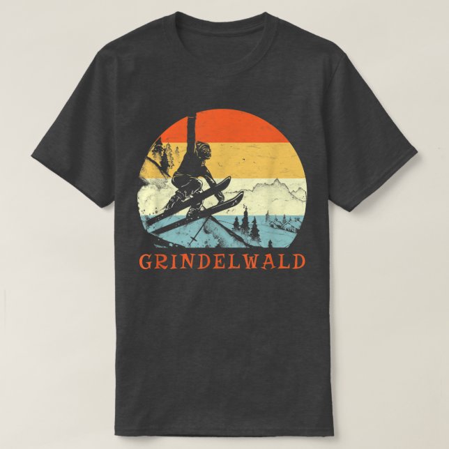 T-shirt Ski Grindelwald (Design devant)