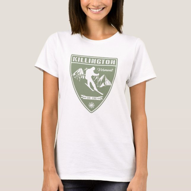 T-shirt Ski Killington Vermont (Devant)