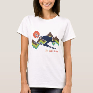 T-shirt Ski Lake Tahoe