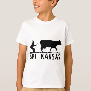 T-shirt Ski le Kansas