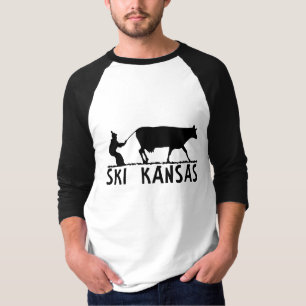 T-shirt Ski le Kansas
