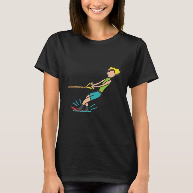 T-shirt Ski nautique (Devant)