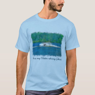 T-shirt Ski nautique d'été et lac