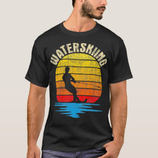 T-shirt Ski nautique Retro Ski nautique Waterski Sports na