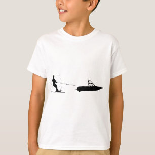 T-shirt Ski Nautique - Ski Nautique Cadeau Pour Skieurs Na