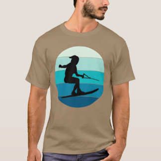 T-shirt Ski nautique sport aquatique familial et convivial